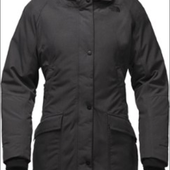 North Face Outer Boroughs Parka S Charcoal - Picture 2 of 8
